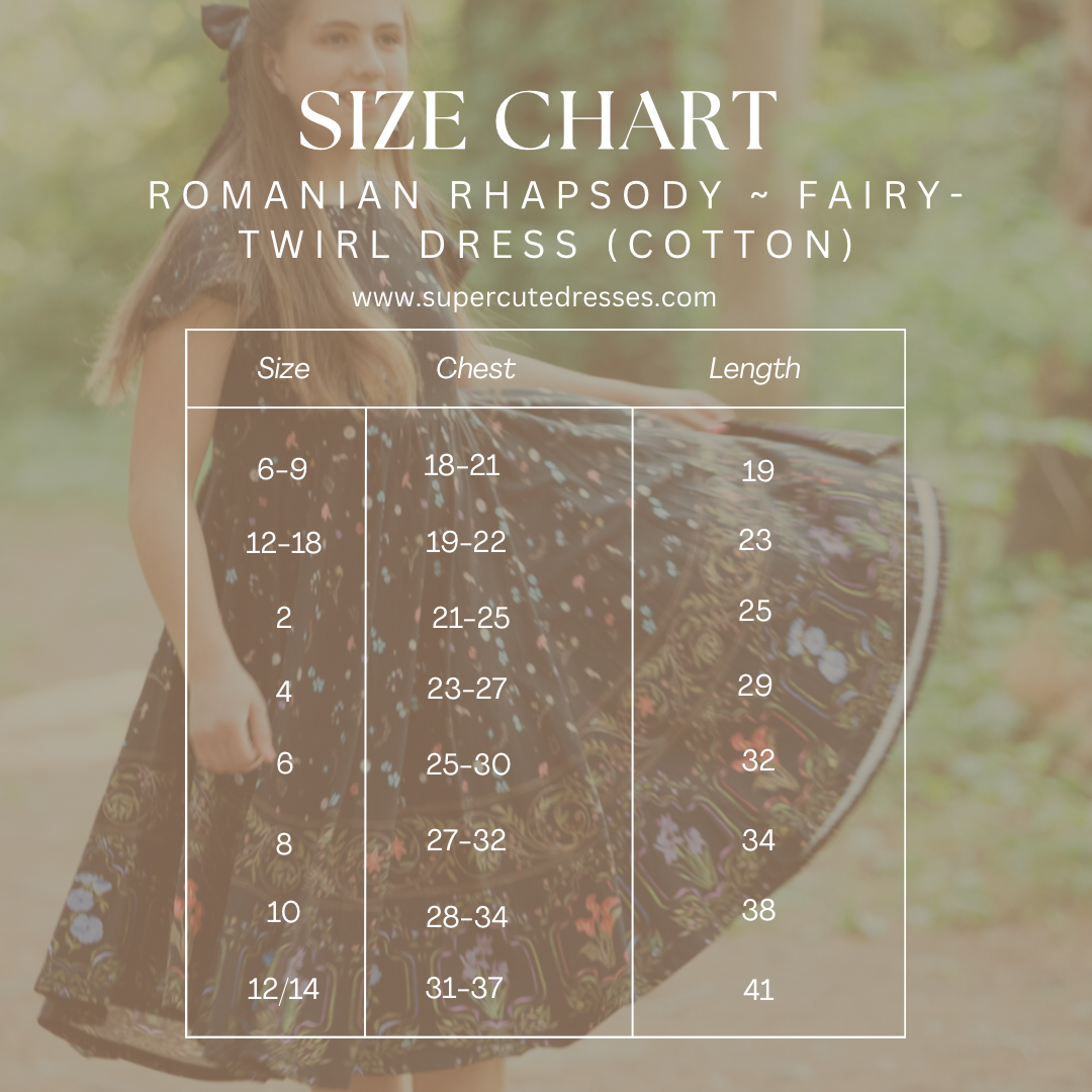 Romanian Rhapsody ~ Fairy-twirl Dress