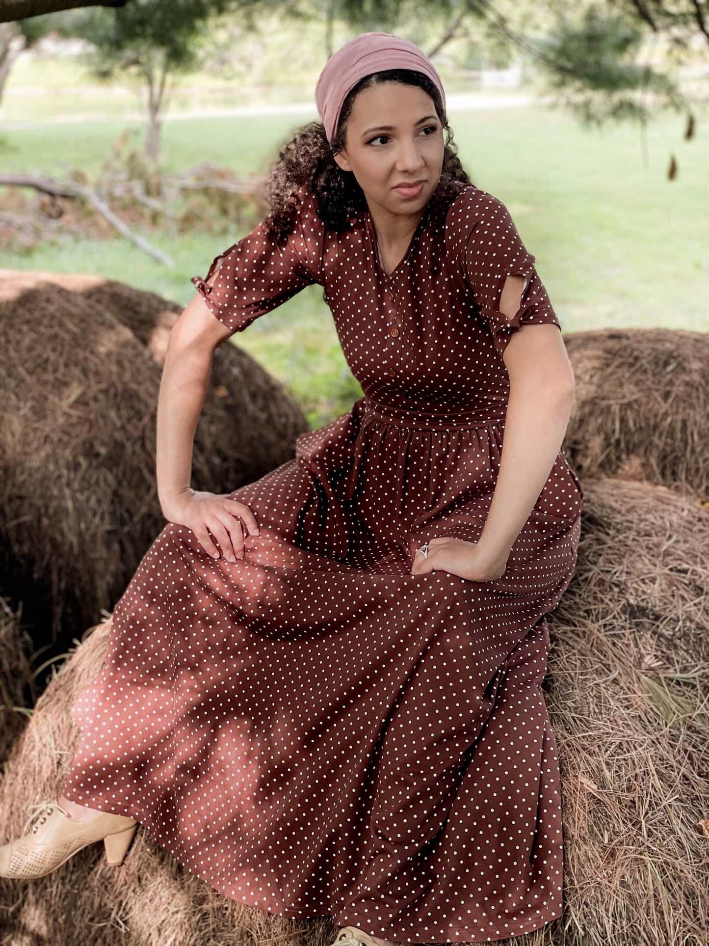 Donovan Dots ~ Rowena Maxi