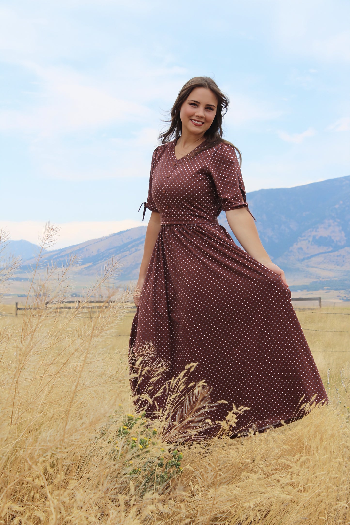 Donovan Dots ~ Rowena Maxi