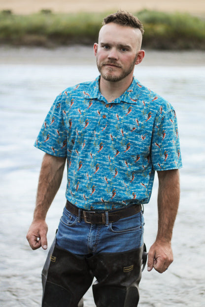 Reel Catch ~ Men’s Perseverance Polo