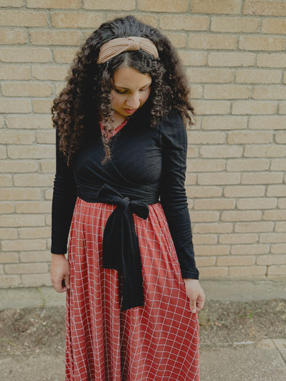 Poised Wrap—four colors