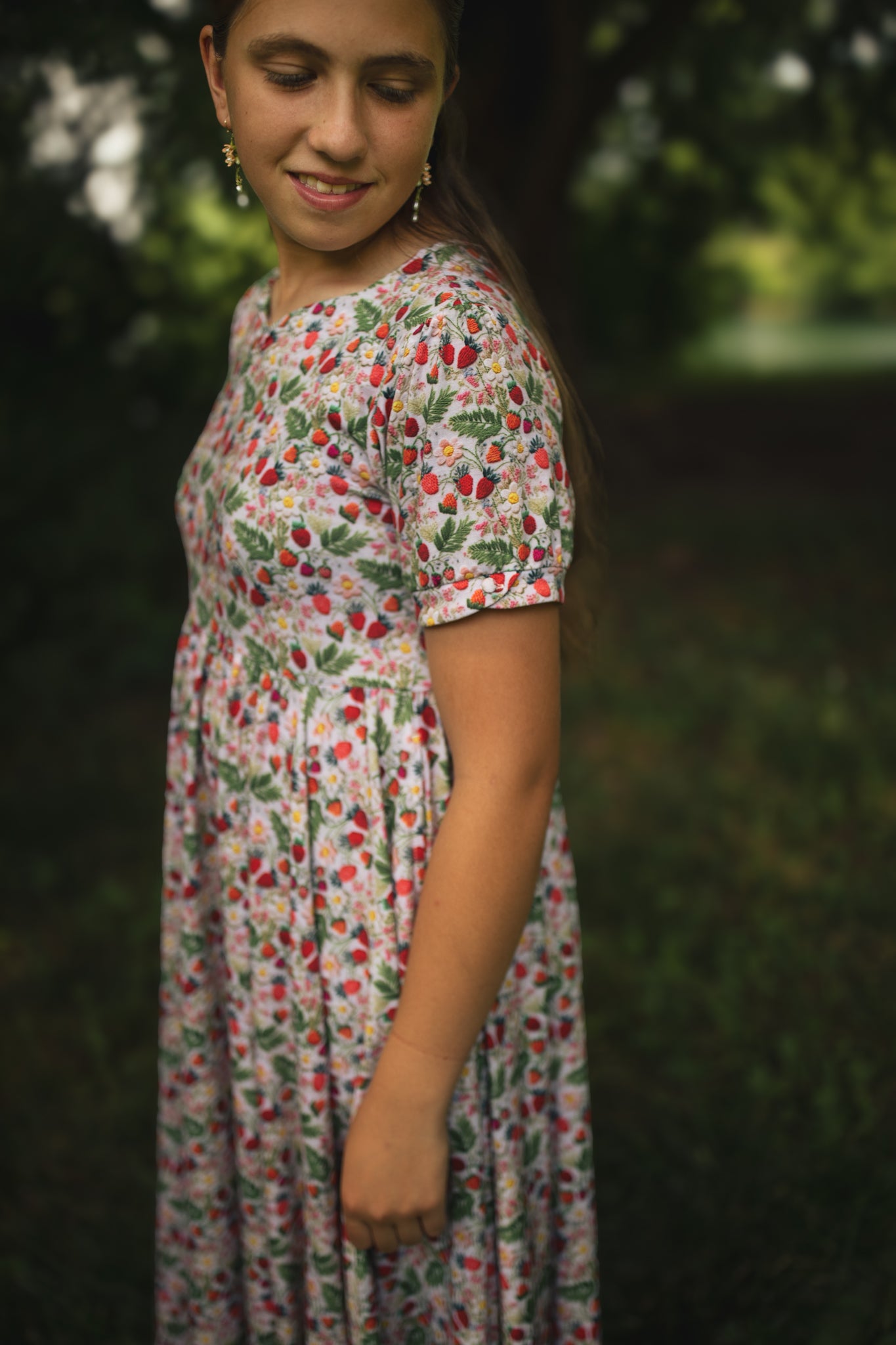 Strawberry Serenity ~ Mini Sweetheart Dress