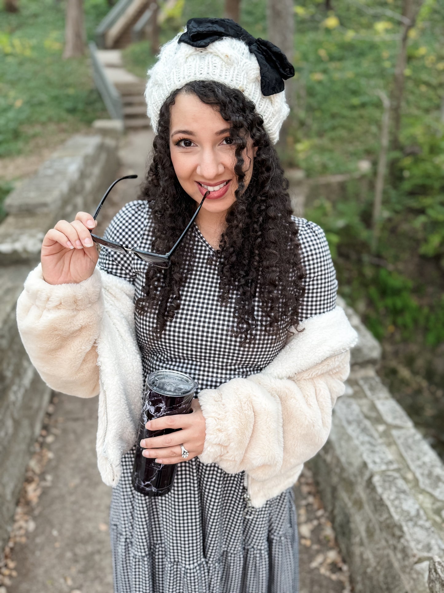 Graphite Gingham ~ Storybook Dress