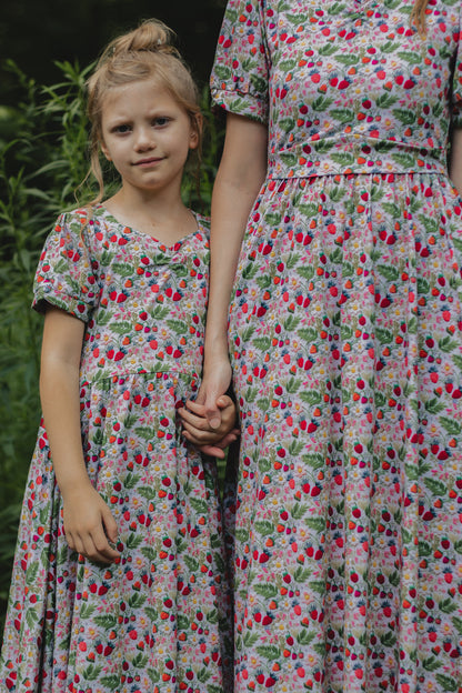 Strawberry Serenity ~ Mini Sweetheart Dress