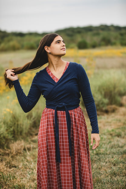 Poised Wrap—four colors