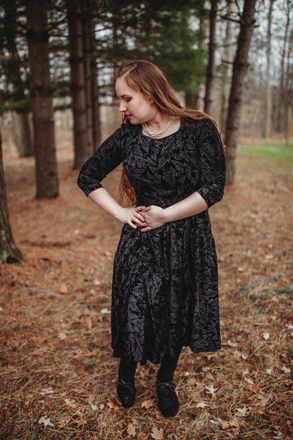 Noir Luxe ~ Windermere Dress