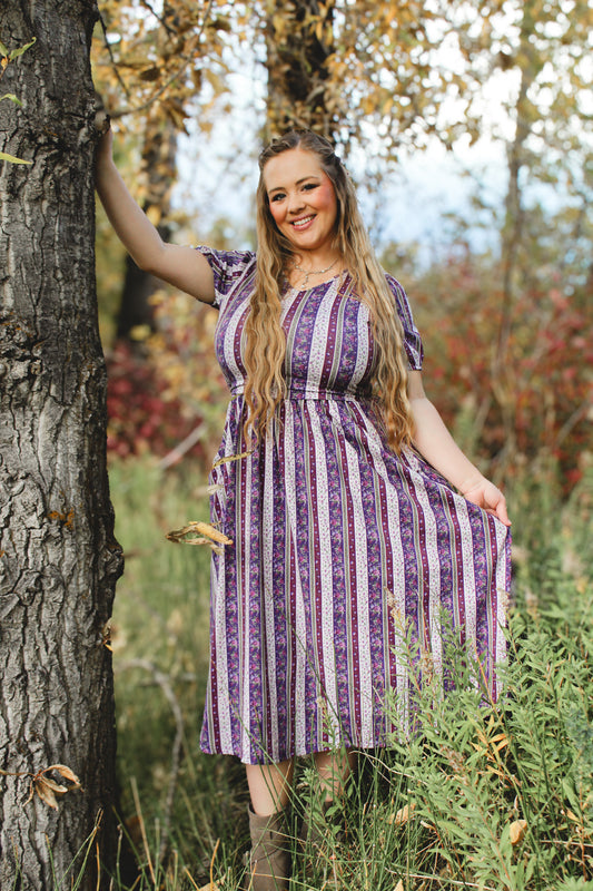 Antique Amethyst ~ Canterbury Classic Dress