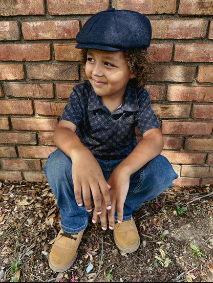 Carbon Blue ~ Boy’s Perseverance Polo