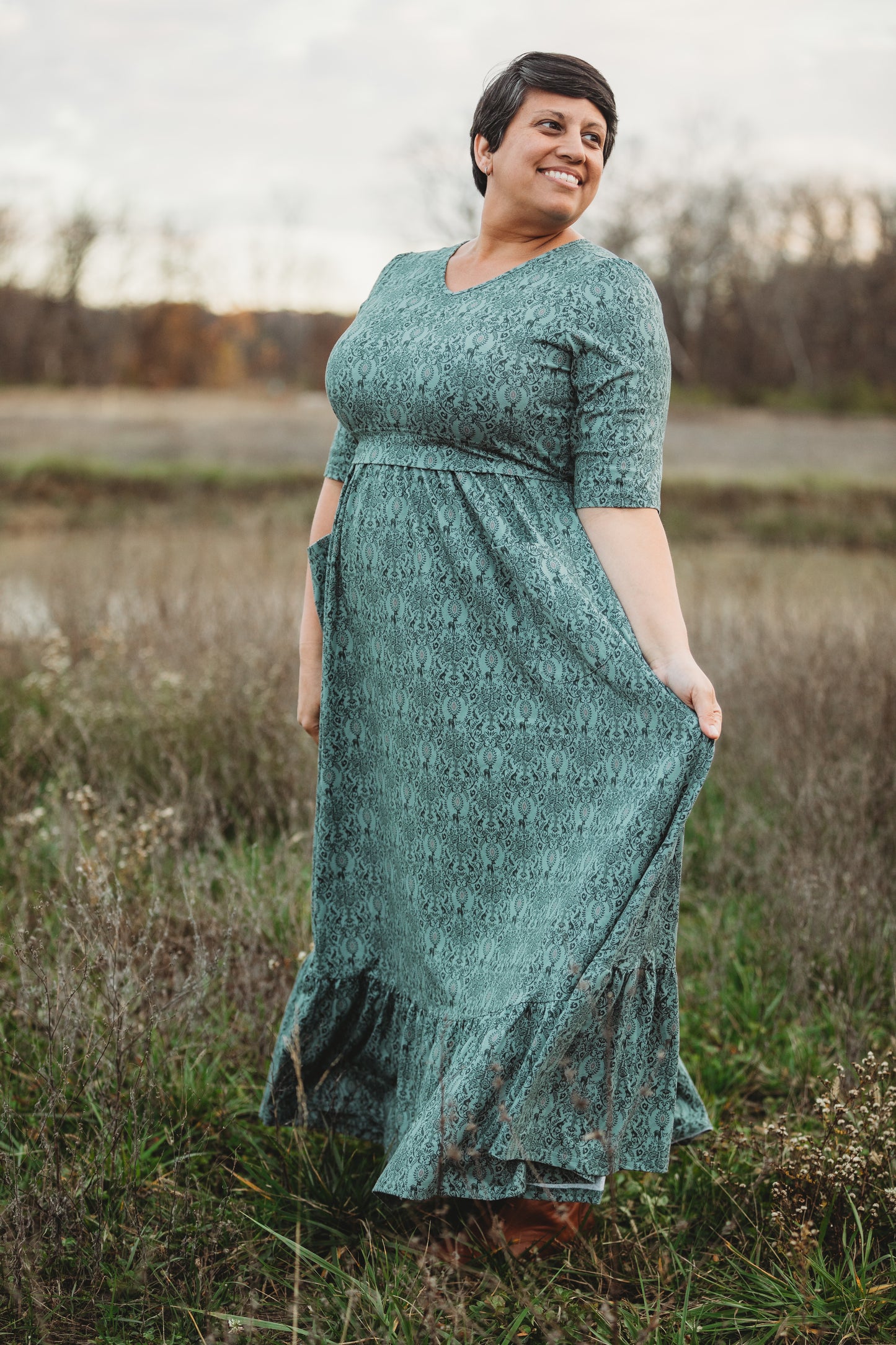 Frolic ~ Canterbury Patch Maxi