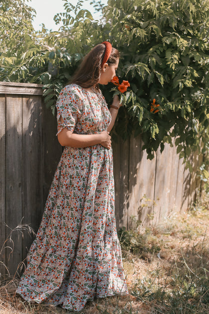 Strawberry Serenity ~ Folklore Maxi