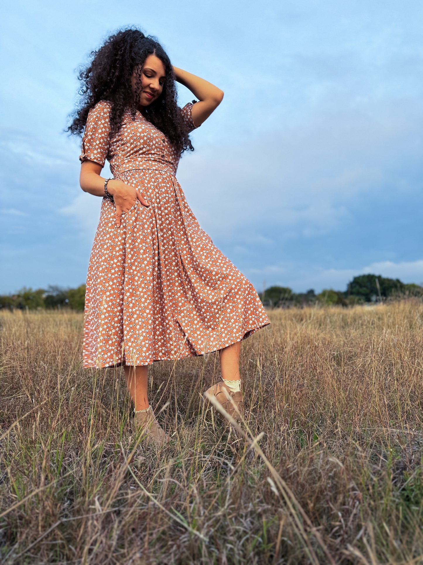 Fields of Gold ~ Rowena Midi