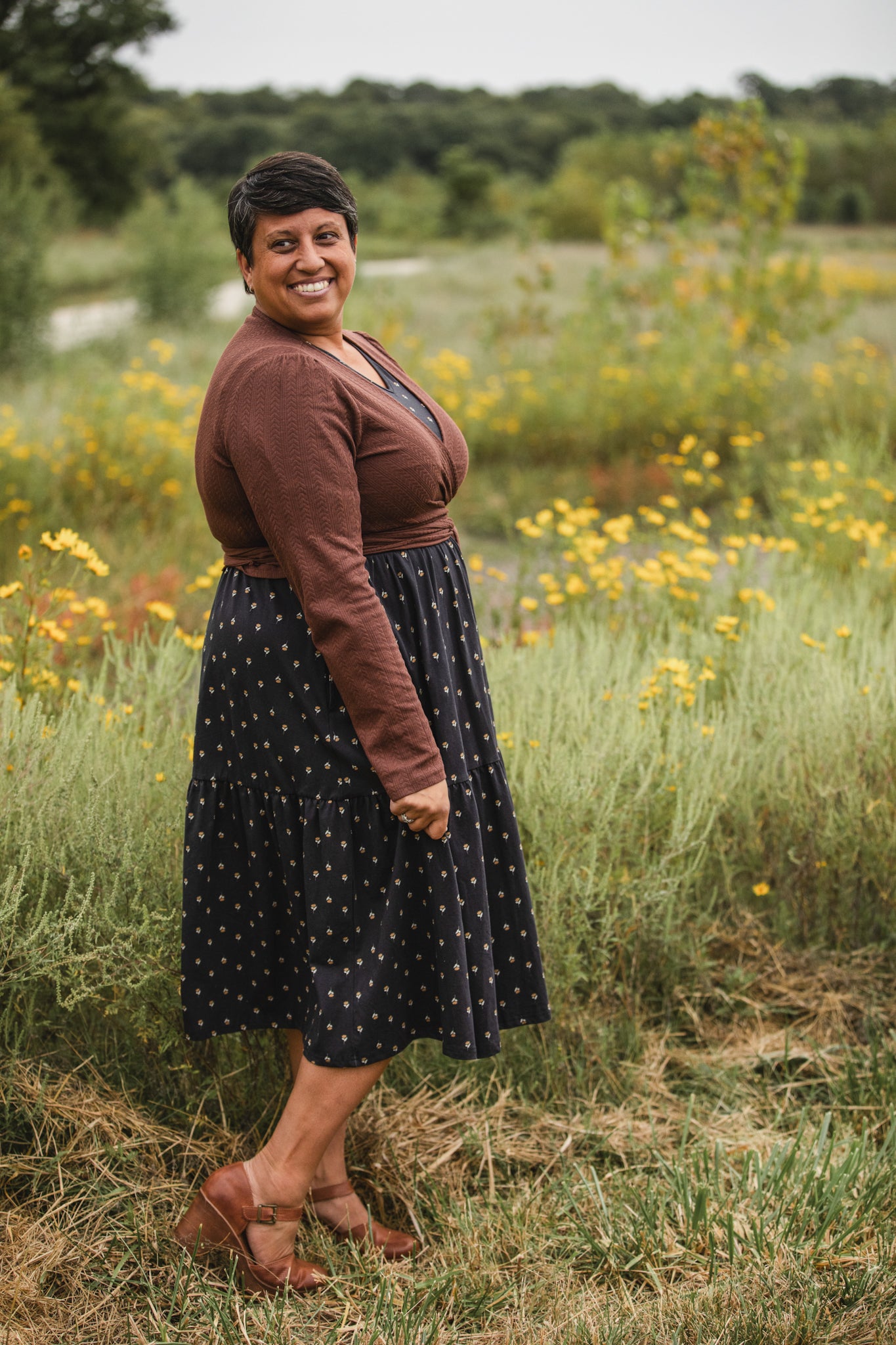 Poised Wrap—four colors