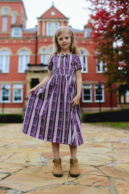 Antique Amethyst ~ Mini Folklore Dress