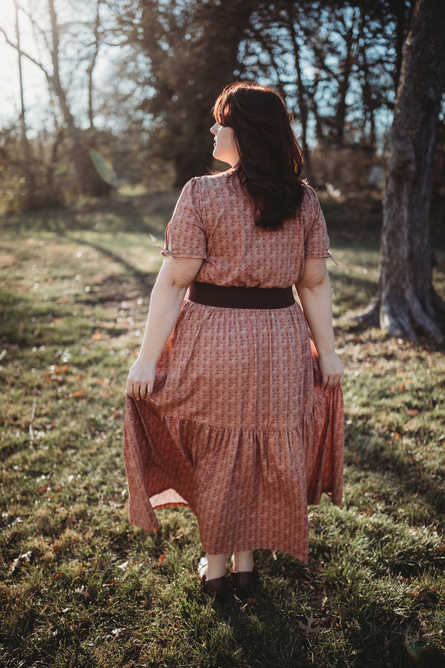 Sienna Sanskrit ~ Hinterland Maxi