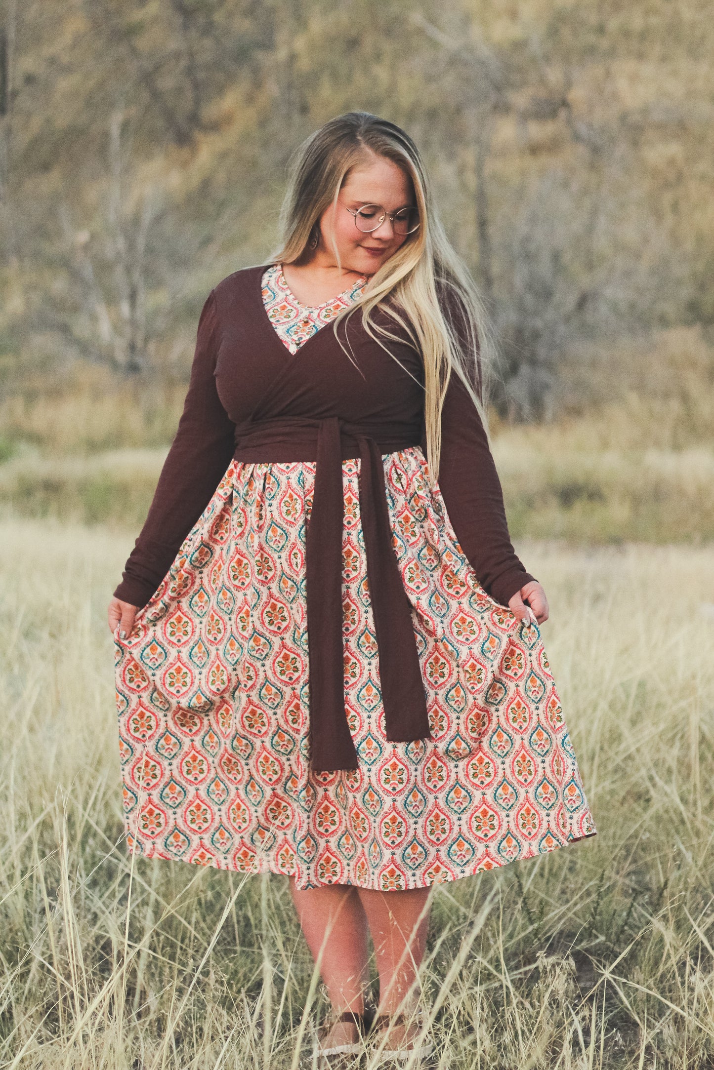 Poised Wrap—four colors