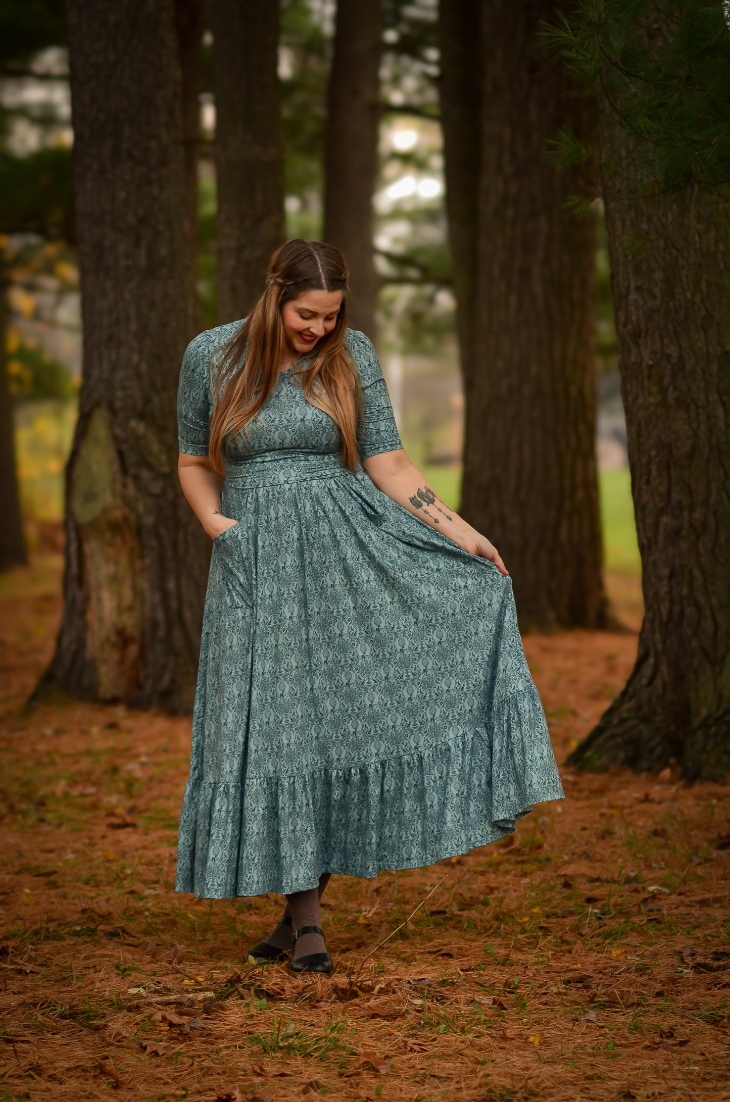 Frolic ~ Canterbury Patch Maxi