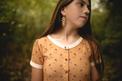 Pressed Marigold ~ Mini Keepsake Dress