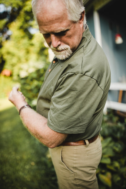 Sage ~ Men’s Perseverance Polo