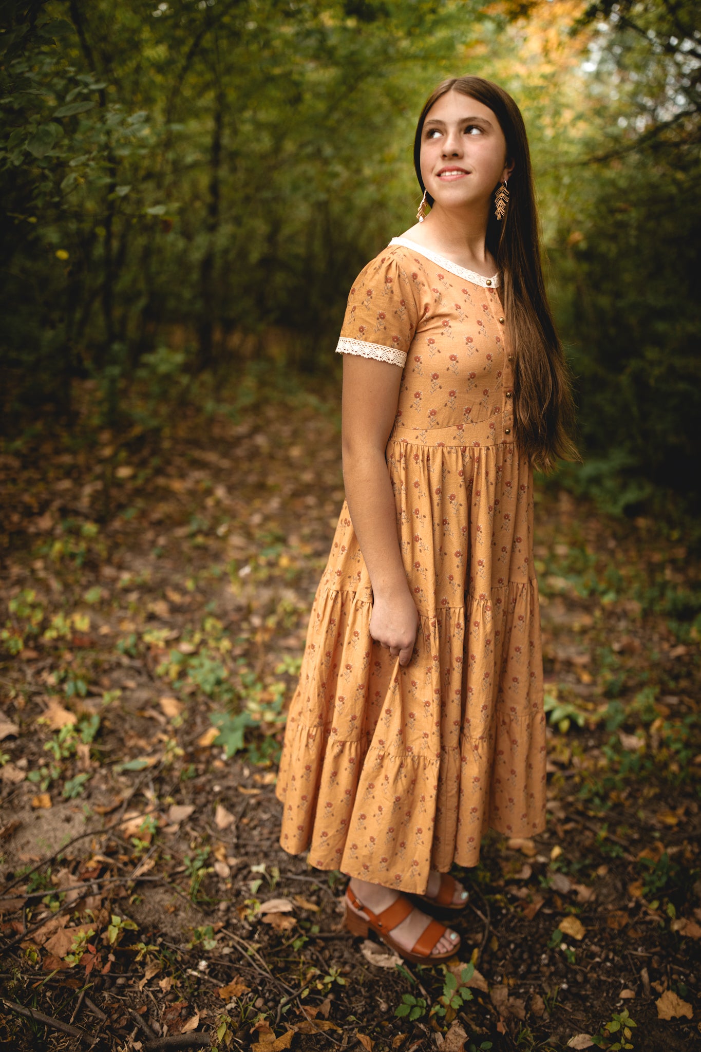 Pressed Marigold ~ Mini Keepsake Dress