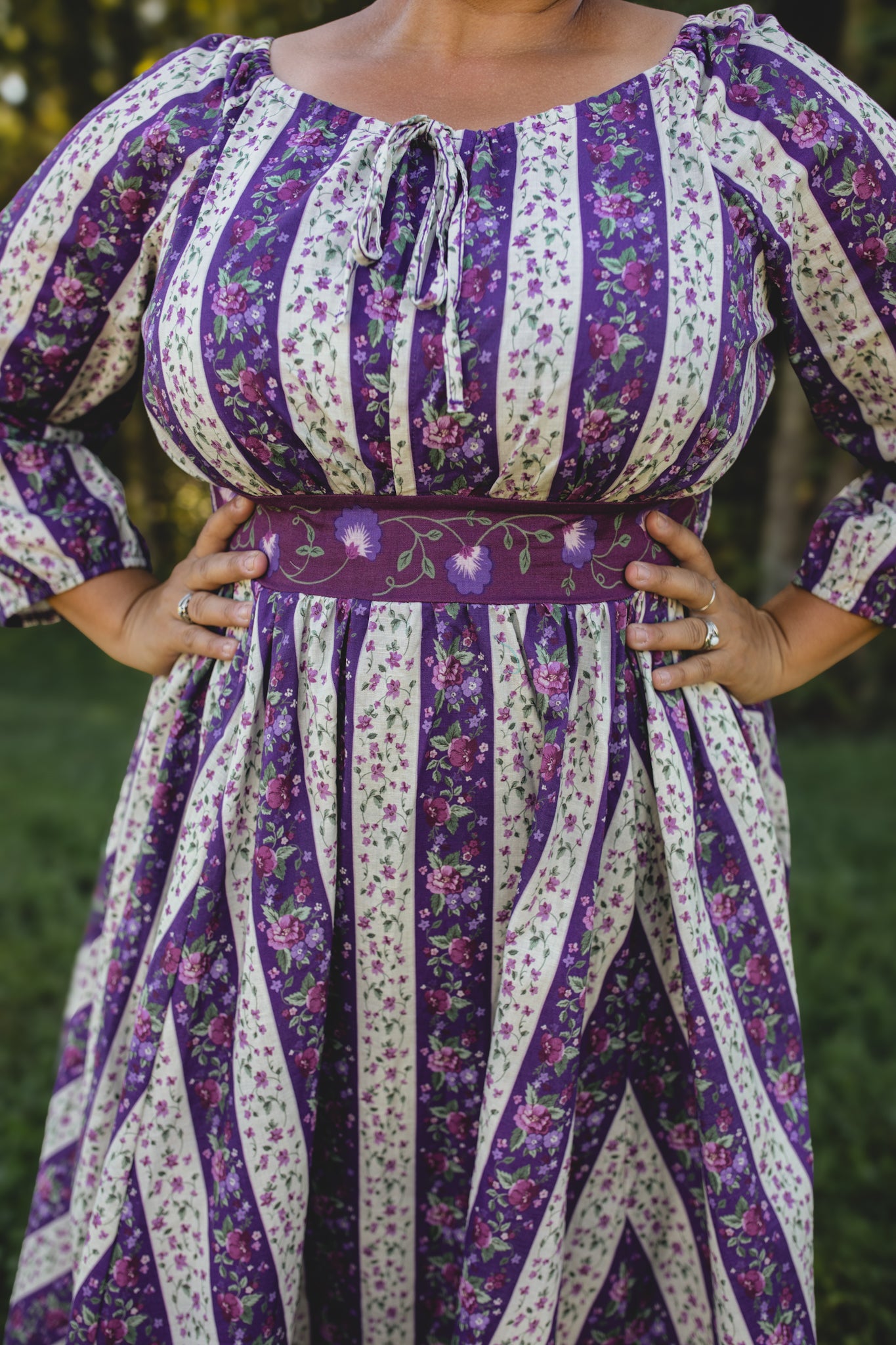 Antique Amethyst ~ Folklore Maxi