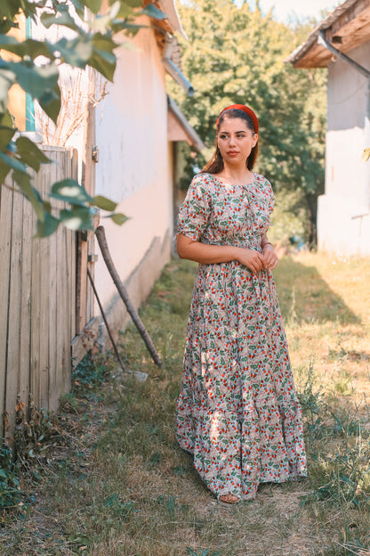 Strawberry Serenity ~ Folklore Maxi