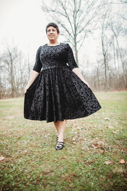 Noir Luxe ~ Windermere Dress