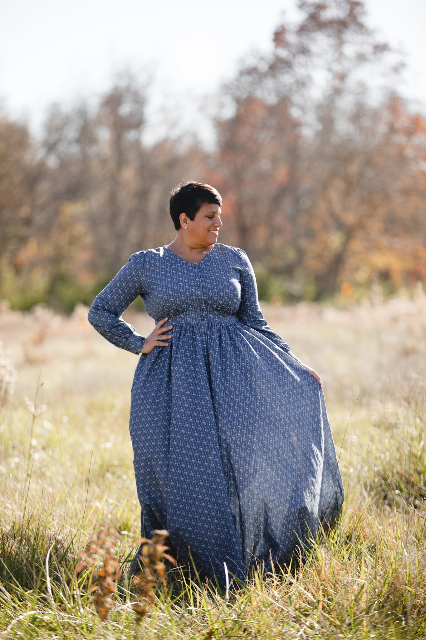 Larkspur ~ Hearthside Maxi