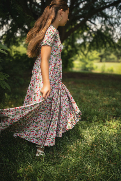Strawberry Serenity ~ Mini Sweetheart Dress