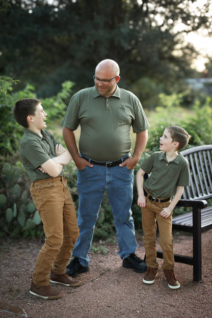 Sage ~ Men’s Perseverance Polo