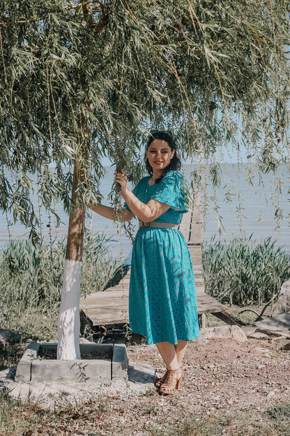 Blue Danube ~ Etta Dress