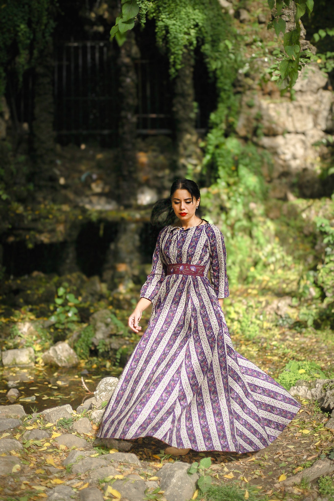 Antique Amethyst ~ Folklore Maxi