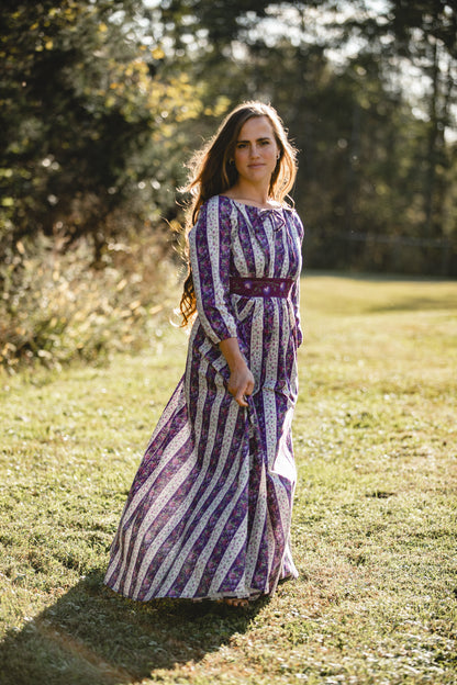 Antique Amethyst ~ Folklore Maxi