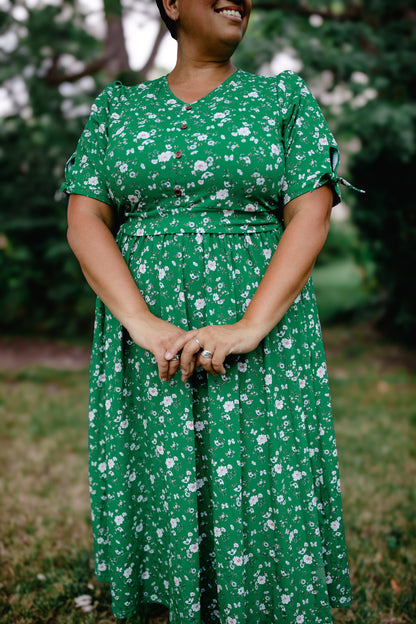 Greenvale Gossamer ~ Rowena Midi