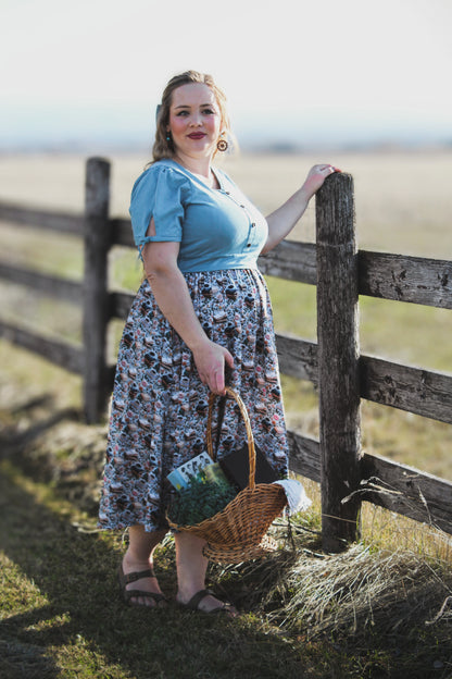 Pages & Posies ~ Rowena Midi