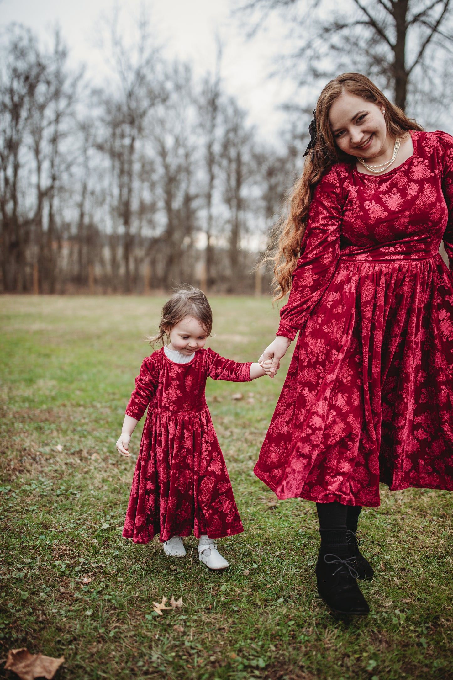 Ruby Regalia ~ Fairy-twirl Dress