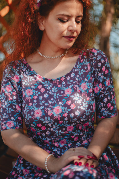Mahogany Rose ~ Aleda Dress