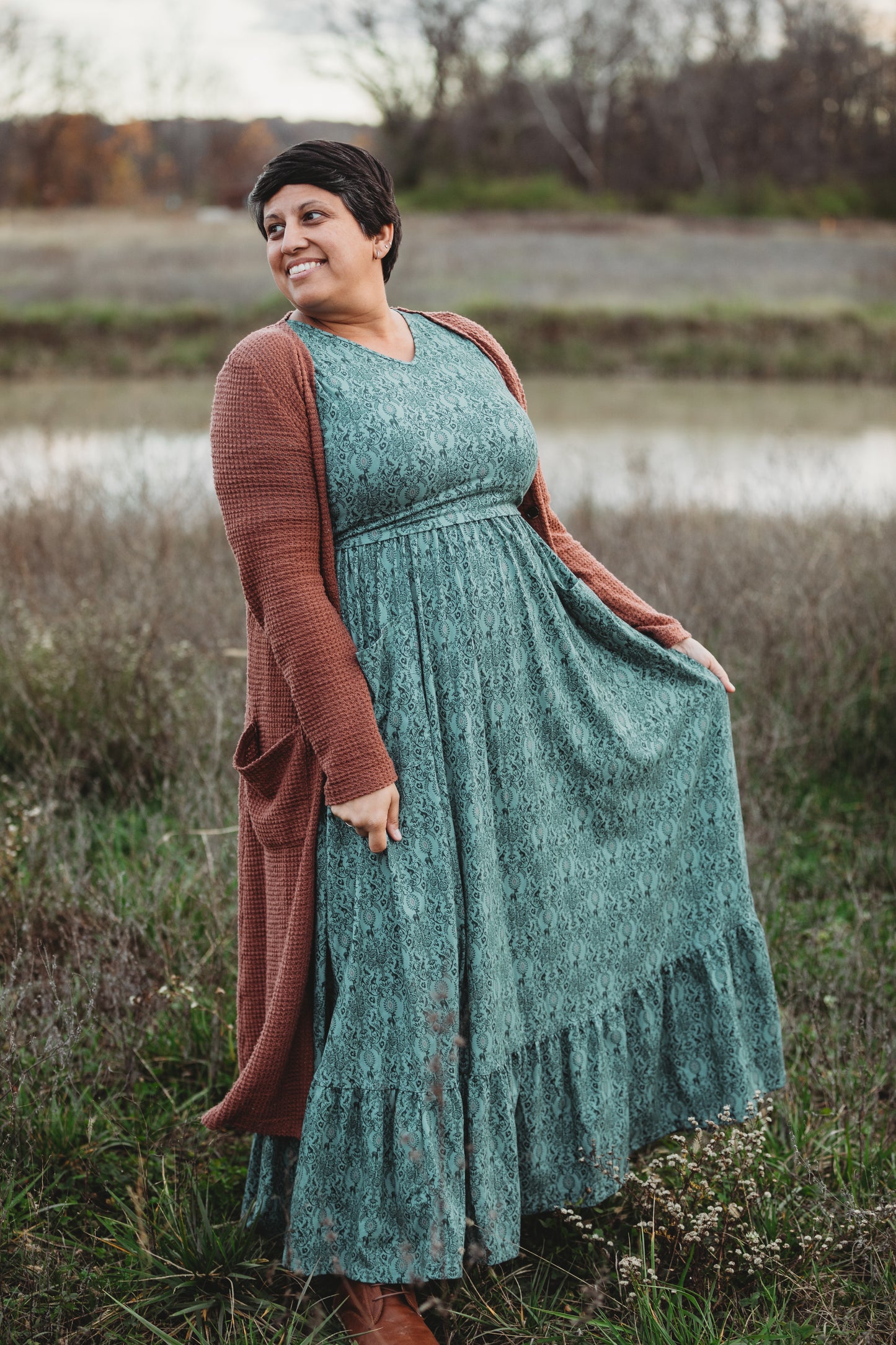 Frolic ~ Canterbury Patch Maxi