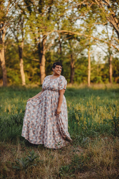 Woven Wildflower ~ Folklore Maxi