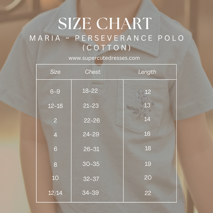 Maria ~ Perseverance Polo