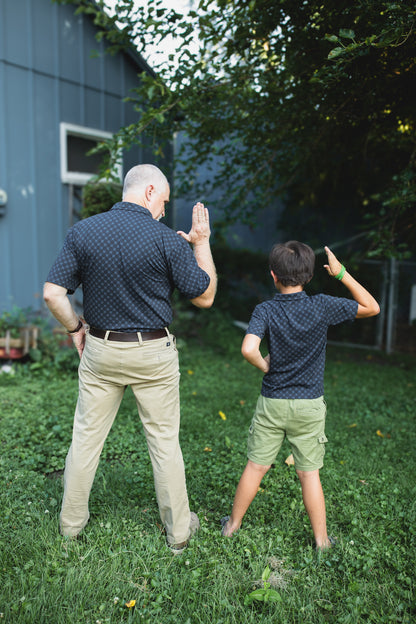 Carbon Blue ~ Boy’s Perseverance Polo