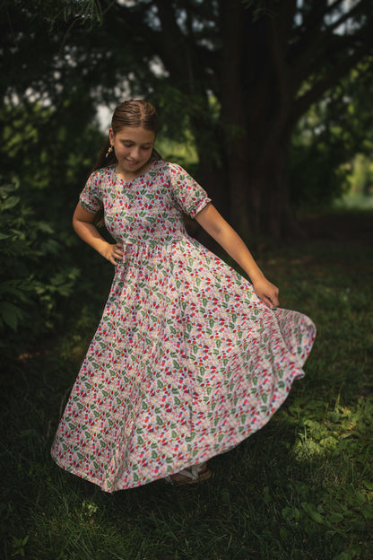 Strawberry Serenity ~ Mini Sweetheart Dress