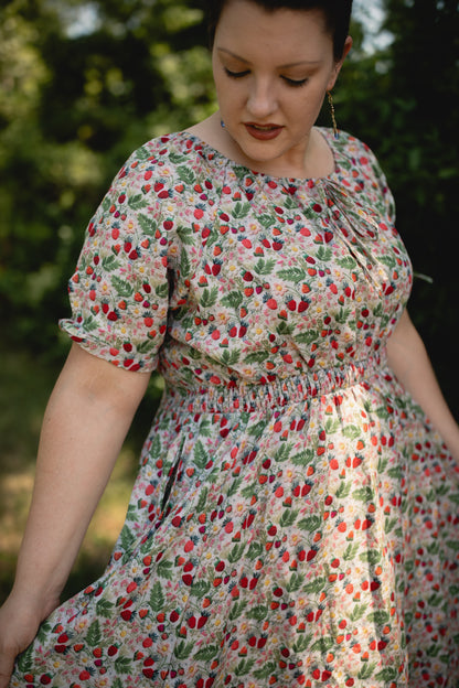 Strawberry Serenity ~ Folklore Maxi
