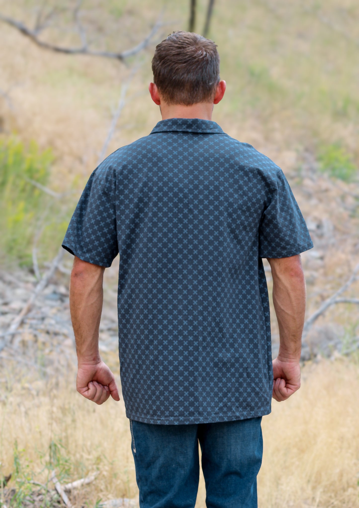 Carbon Blue ~ Men’s Perseverance Polo