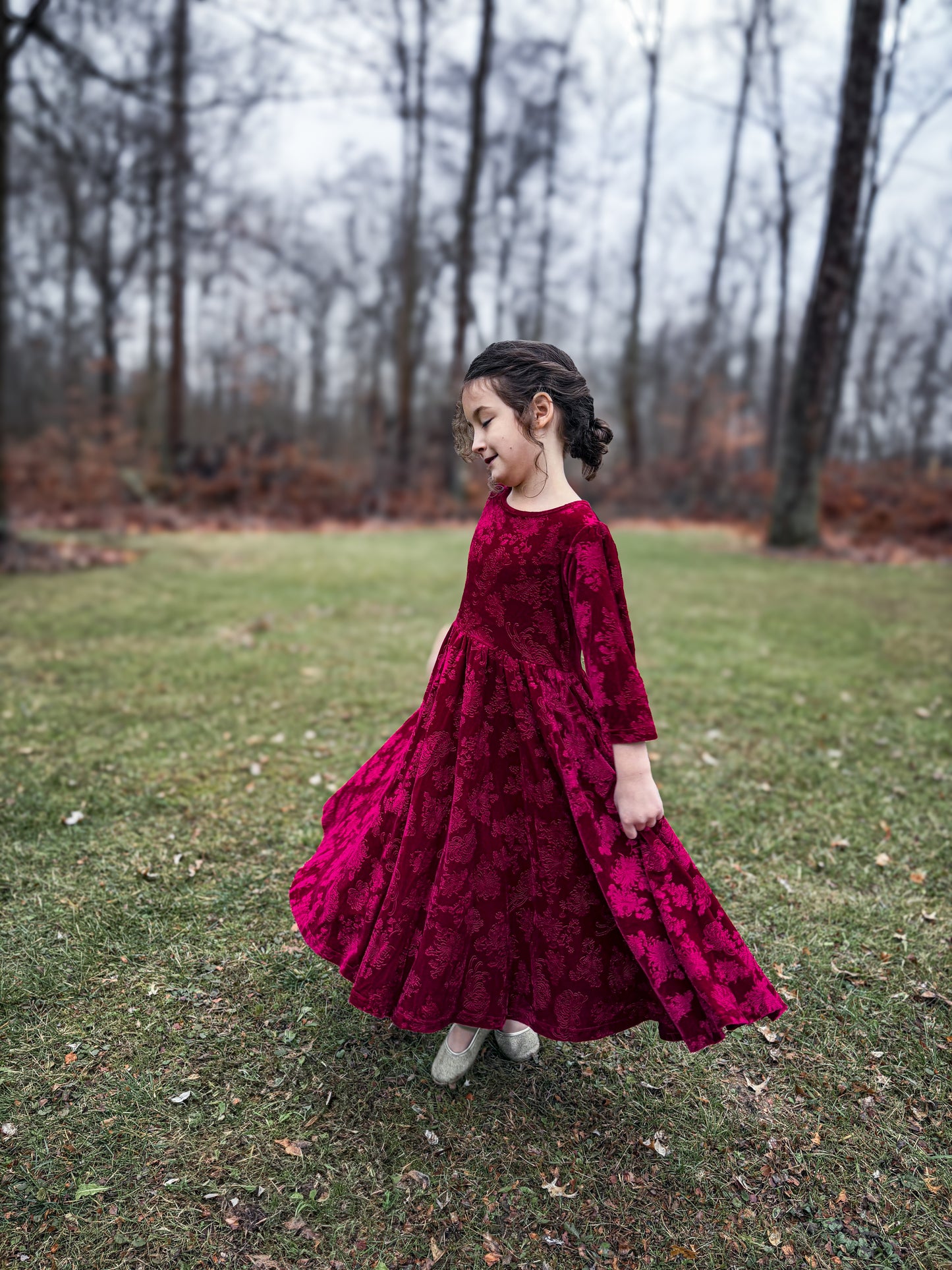 Ruby Regalia ~ Fairy-twirl Dress