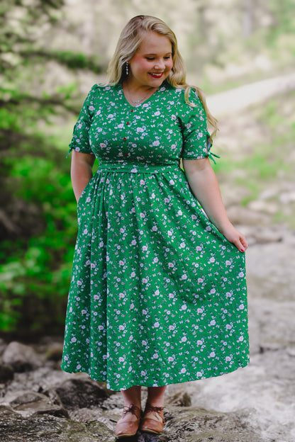 Greenvale Gossamer ~ Rowena Midi