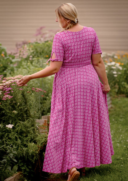 Daisy Mosaïque ~ Hearthside Dress — Cotton Spandex