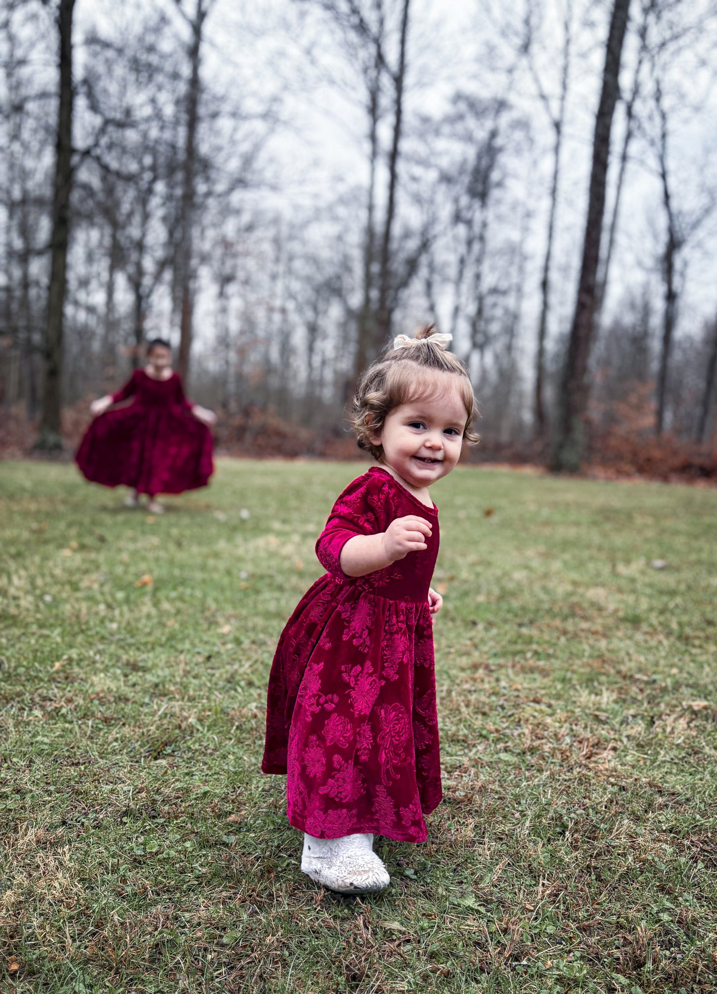 Ruby Regalia ~ Fairy-twirl Dress