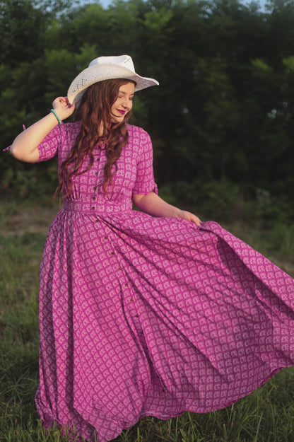 Daisy Mosaïque ~ Hearthside Dress — Cotton Spandex