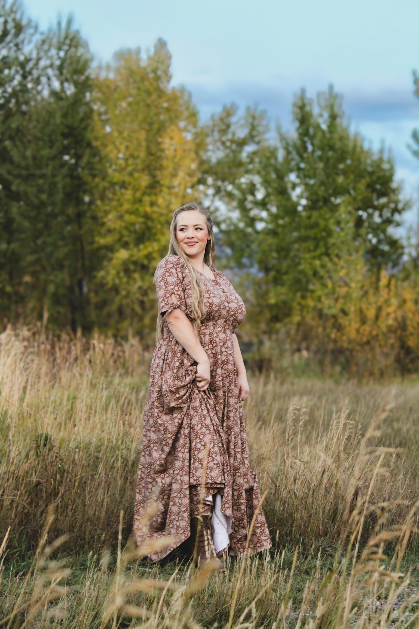 Hazellace ~ Hearthside Maxi