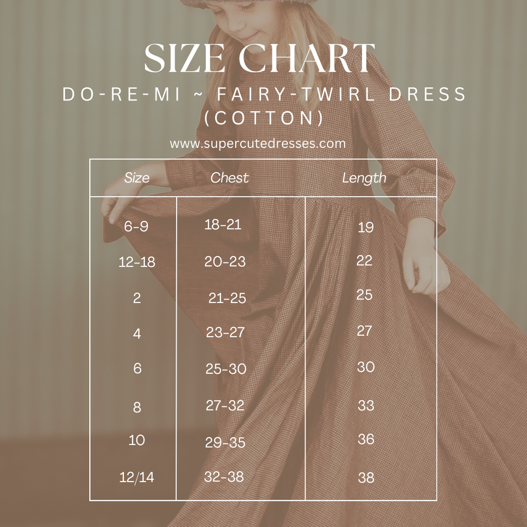 Do-Re-Mi ~ Fairy-twirl Dress